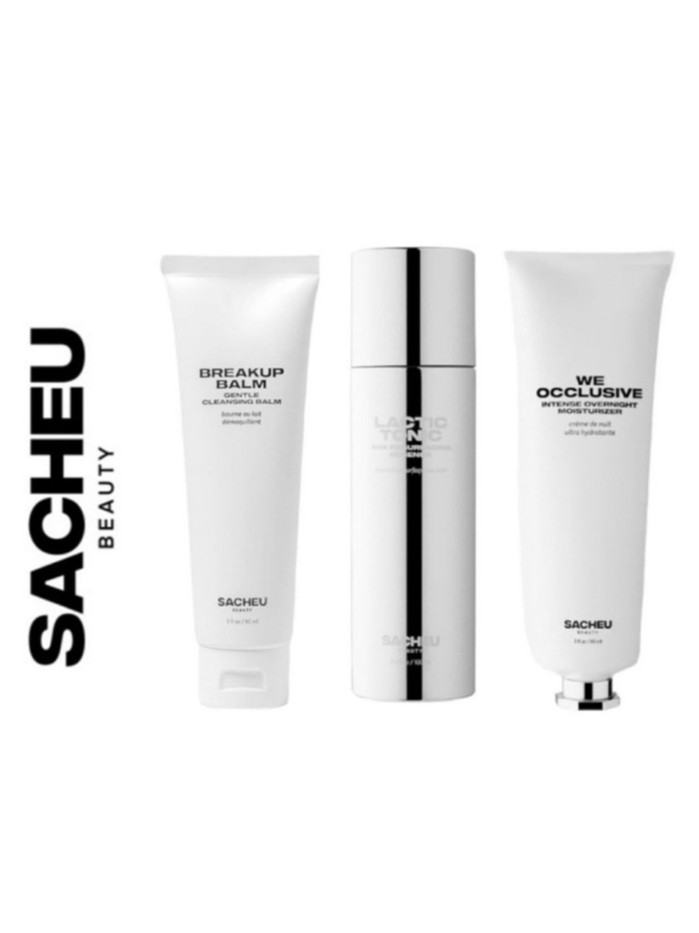 NWT (3 PC) Sacheau Korean Beauty Skincare Line Ulta Beauty